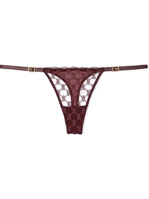 Very Sexy Vs Logo Işlemeli Tanga - (Tek Renk)