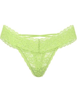 The Lacie Dantelli Tanga - Neon Yeşili