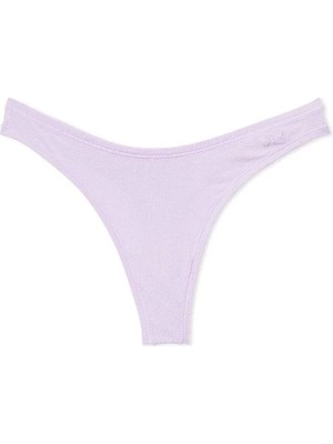 Pink Pamuklu Tanga - Pastel Lila
