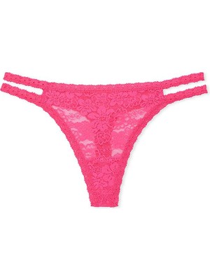 Pink Wink Askılı Tanga - Gül Pembesi