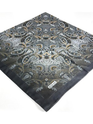 Miray Nevada Büyük Boy Organik Pamuk Eşarp - 120 x 120 - 06453-03