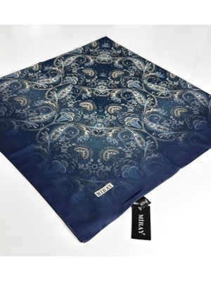 Miray Nevada Büyük Boy Organik Pamuk Eşarp - 120 x 120 - 06453-14