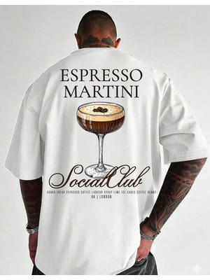 Etoile Studio Espresso Martini - Oversize Tişört | Unisex Tişört | Rahat Kesim Etiole Studio