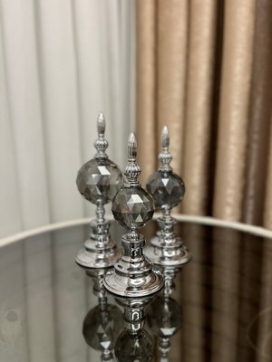 Kristal Taşlı Üçlü Obje Modeli