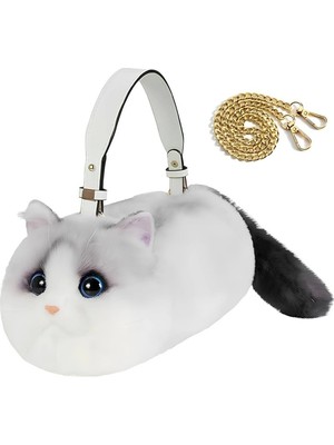 Kaia Life B&d Kedi El Çantası Kirli Beyaz