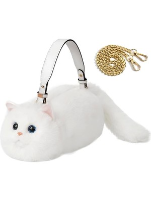 Kaia Life B&d Kedi El Çantası Beyaz