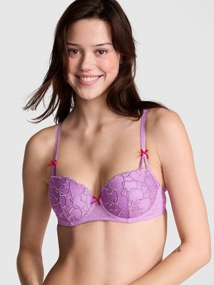 Pink Wink Push-Up Balkonet Sütyen - Mor Şekerleme