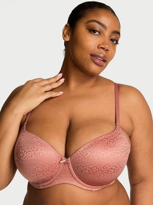 Body By Victoria Hafif Dolgu Destekli Demi Sütyen - Çöl Pembesi