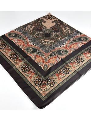 Miray Nevada Büyük Boy Organik Pamuk Eşarp - 120 x 120 - 06452-06