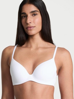 Body By Victoria Flexfactor Hafif Dolgu Destekli Dekolte Sütyen - Vs Beyazı