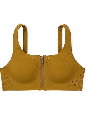 Vsx Yeni Stil! Featherweight Önden Fermuarlı Maksimum Sporcu Sütyeni - Yeşil