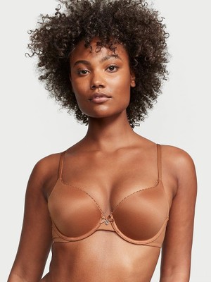 Body By Victoria Pürüzsüz Push-Up Toparlayıcı Sütyen - Karamel