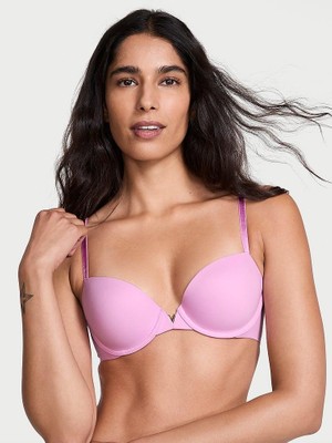 Love Cloud Pürüzsüz Hafif Dolgu Destekli Demi Sütyen - Toz Pembe