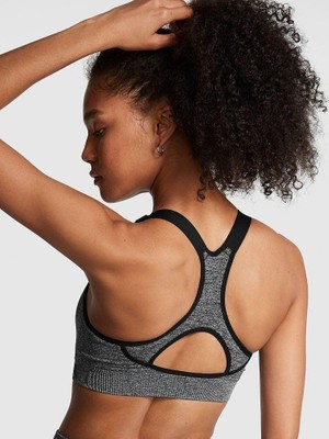 Pink Seamless Air Yoğun Destekli Spor Sütyeni - (Tek Renk)