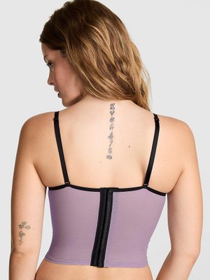 Pink Bralettes & Bra Tops Wink Hafif Dolgu Destekli Balkonet Büstiyer - Eflatun