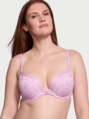 Body By Victoria Dantelli Push-Up Sütyen - Menekşe Moru