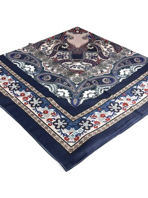 Miray Nevada Büyük Boy Organik Pamuk Eşarp - 120 x 120 - 06452-10