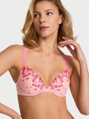 Dream Angels Işlemeli Push-Up Sütyen - (Tek Renk)