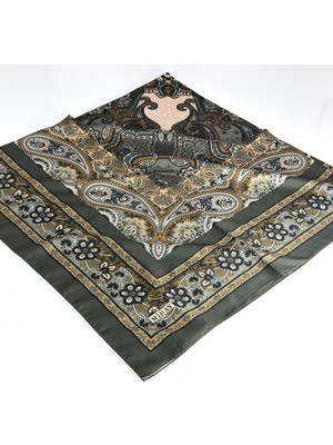 Miray Nevada Büyük Boy Organik Pamuk Eşarp - 120 x 120 - 06452-09