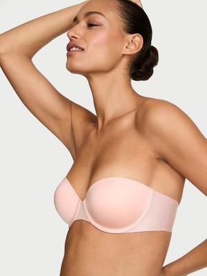 Victoria's Secret Bare Uplift Straplez Sütyen - Sıcak Pembe