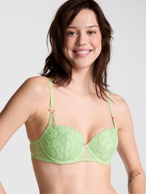 Pink Wink Push-Up Balkonet Sütyen - Soluk Yeşil