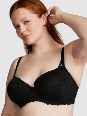 Pink Wink Push-Up Balkonet Sütyen - Siyah