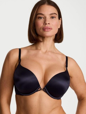 Very Sexy Bombshell 2 Beden Büyük Gösteren Smooth Push-Up Sütyen - Gece Mavisi