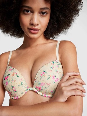 Victoria's Secret ? - Kremalı Çiçek Baskısı