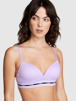 Pink Wear Everywhere Balensiz Push-Up Sütyen - Pastel Lila