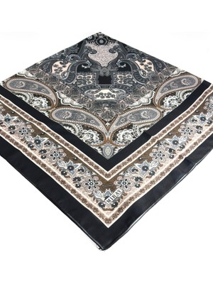 Miray Nevada Büyük Boy Organik Pamuk Eşarp - 120 x 120 - 06452-04