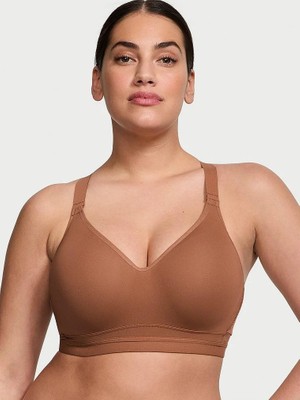Victoria's Secret Incredible Plunge Sporcu Sütyeni - Karamel
