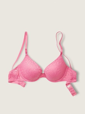 Pink Wear Everywhere Dantelli Push-Up Sütyen - Yıldız Çiçeği