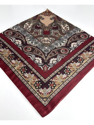 Miray Nevada Büyük Boy Organik Pamuk Eşarp - 120 x 120 - 06452-08