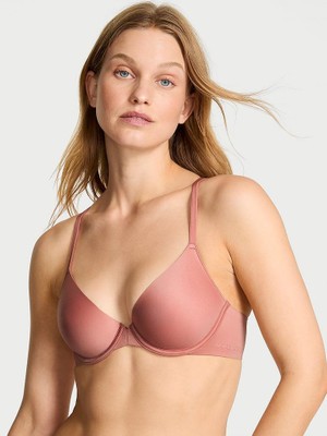 Body By Victoria Önden Kapamalı Dolgu Destekli Racerback Demi Sütyen - Çöl Pembesi