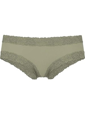 Pink Wink Dantelli Cheeky Külot - (Tek Renk)