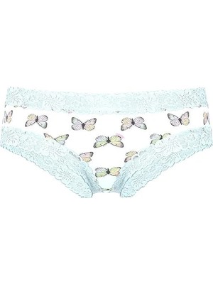 Pink Wink Dantelli Cheeky Külot - (Tek Renk)