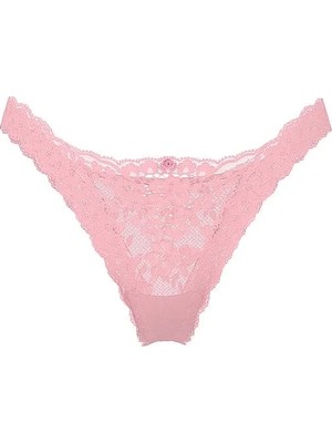 Dream Angels Dantelli Brazilian Külot - (Tek Renk)