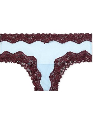 Victoria's Secret Tease Dantelli Cheeky Külot - Açık Mavi