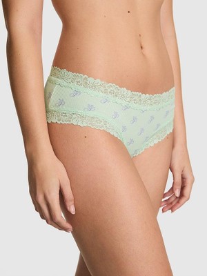 Pink Wink Dantelli Cheeky Külot - (Tek Renk)