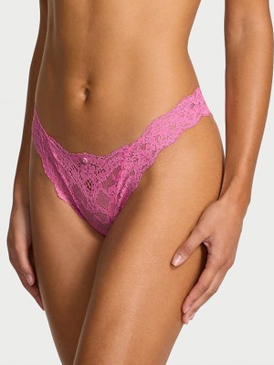 Dream Angels Dantelli Brazilian Külot - (Tek Renk)