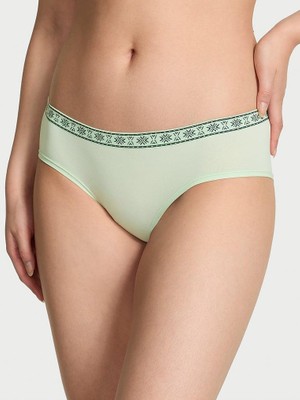 Pink Seamless Hiphugger Külot - Nane Yeşili