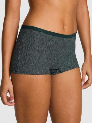 Pink Pamuklu Boyshort Külot - Derin Orman