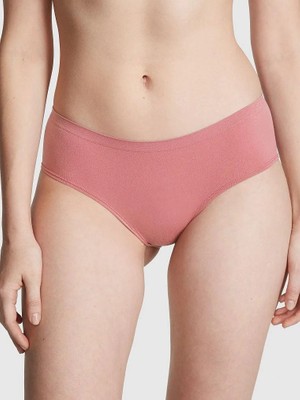 Pink Seamless Hiphugger Külot - Açık Begonya