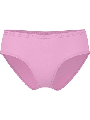 Victoria's Secret Esnek Pamuklu Hiphugger Külot - Toz Pembe