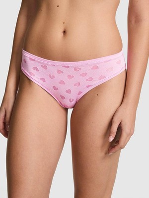 Pink Pamuklu Cheeky Külot - Lolipop Pembesi