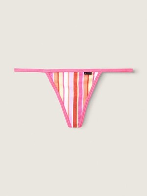 Victoria's Secret ? - Optik Beyaz Pembe Çizgili Baskılı