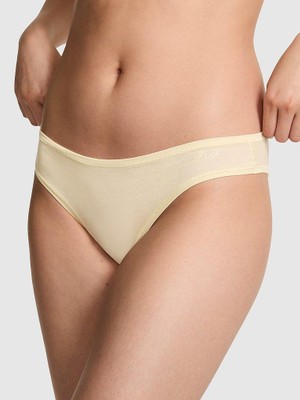 Pink Pamuklu Cheeky Külot - Uçuk Sarı