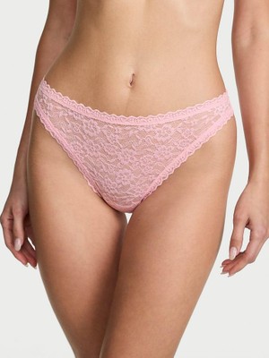 The Lacie Dantelli 90'lar Tarzı Külot - Açık Pembe