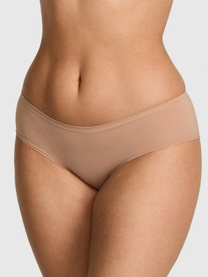 Pink Seamless Hiphugger Külot - (Tek Renk)