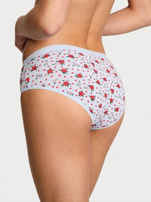 Victoria's Secret Esnek Pamuklu Hiphugger Külot - Uçuk Mavi